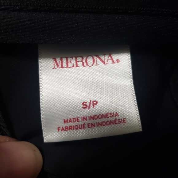 NWOT Sz S Merona One Piece Swimsuit - Picture 3 of 6